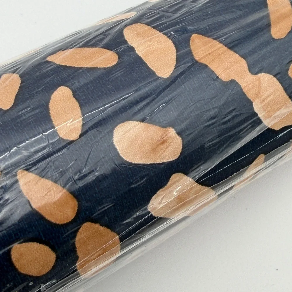 Tempaper Peel and Stick Wallpaper BG15058 Toasted Almond Navy 28 sq ft Roll